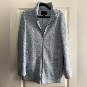Banana Republic light blue wool blend jacket